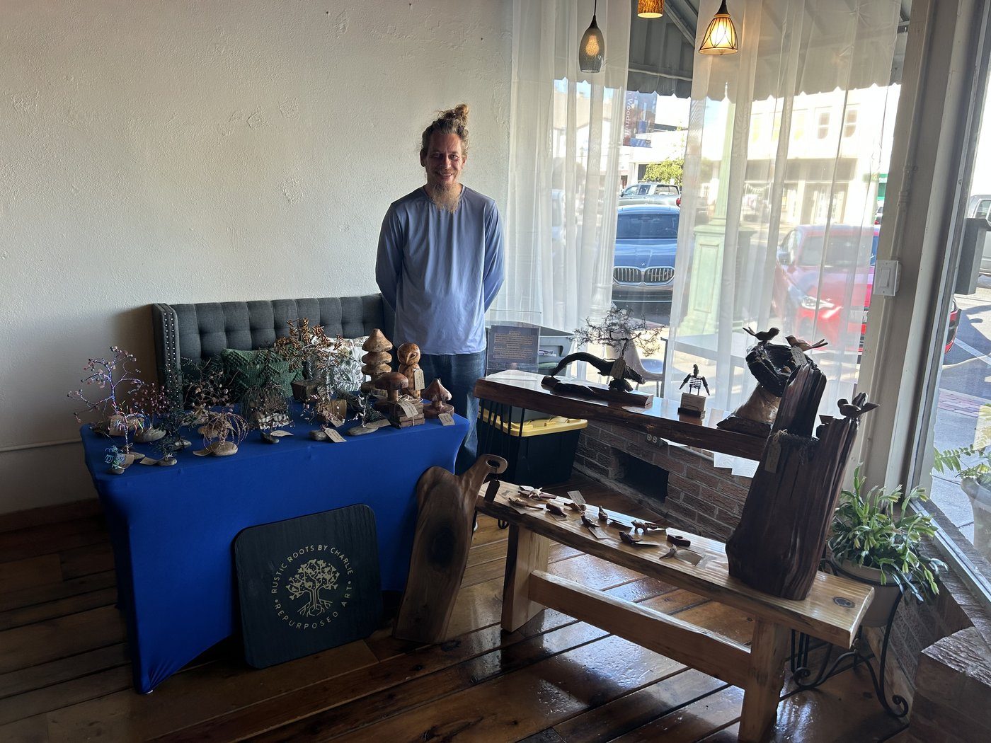 A gallery showing