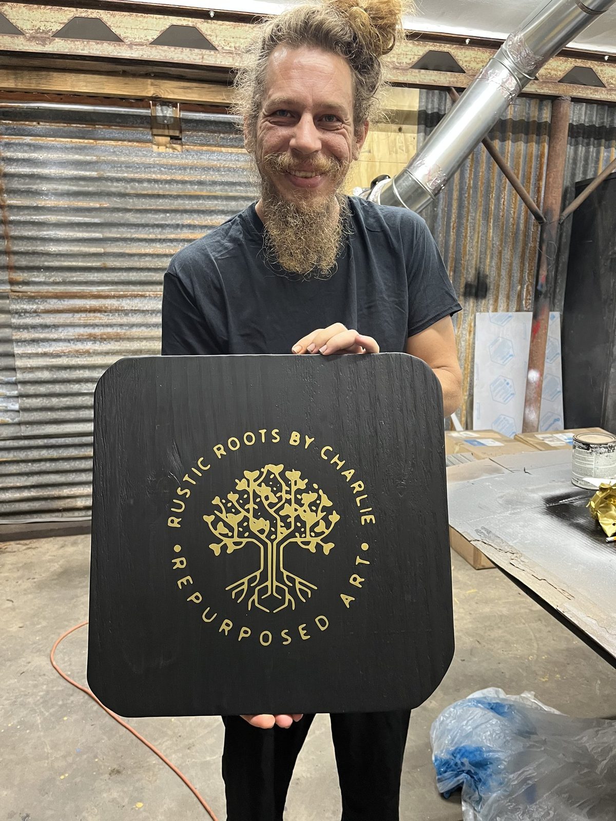In the shop with the mark